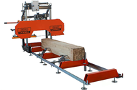 Scierie portative en bois, moteur électrique, scie à ruban horizontale pour le bois, à vendre