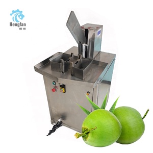 Công nghiệp chất lượng tốt nhất tươi trẻ dừa mở cắt máy thủy lực cũ dừa Cutter cho snack bar - Product Image 4