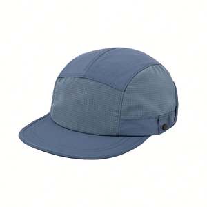 Gorra de béisbol de ala corta de secado rápido de verano para hombre, gorra de béisbol de bloqueo de Color transpirable para deportes al aire libre de 5 paneles - Product Image 2