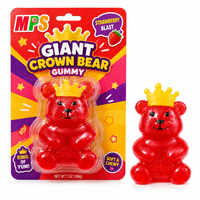 Usine Bonbon Personnalisé Gummy Surdimensionné Ours Géant Vers Burger Différentes Tailles et Emballage Saveur Fruitée Dessin Animé En Vrac Gros Bonbon