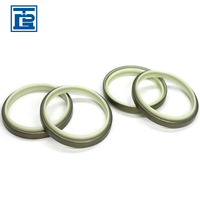 Joint d'étanchéité en polyuréthane et nitrile Tongda, modèles personnalisables, joint anti-poussière à coque métallique pour vérin hydraulique, taille sur mesure -35°C à 100°C