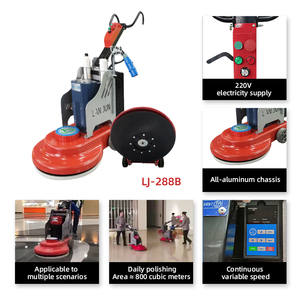 ハイパワー220V大理石半自動研磨機コンクリート研磨機ショッピングモール床研磨機 - Product Image 5