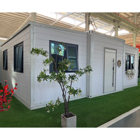 Casa Prefabricada Expandible de 20, 30 y 40 pies, Panel Sándwich de Acero Transpirable, Contenedor Plegable, Casa Móvil Tipo Granny Flat de Lujo
