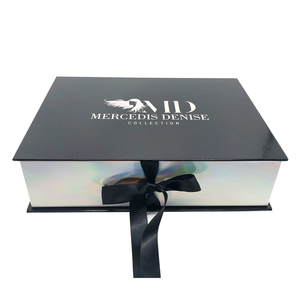 Tùy Chỉnh Sang Trọng Long Lanh Laser Tông Bao Bì Hộp Holographic <span class=keywords><strong>S</strong></span>áng Bóng Gấp Từ Giáng Sinh Hộp Quà Tặng - Product Image 3