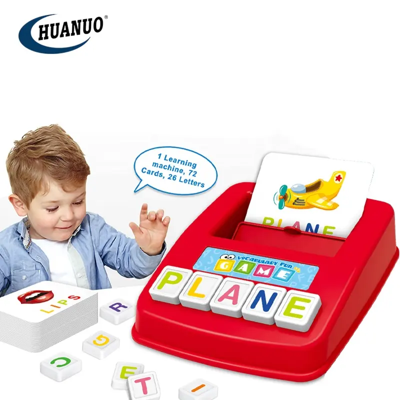 Juguete educativo de aprendizaje temprano para niños, juguete de inteligencia, letras del alfabeto, juego de escritura inglés