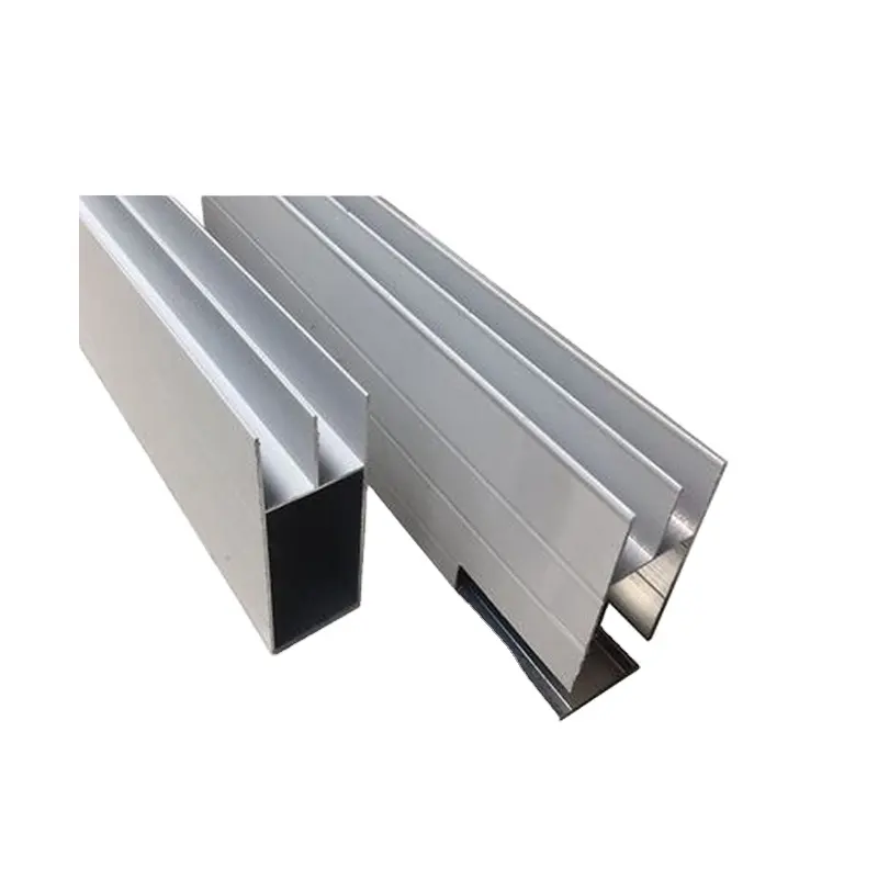 Aangepaste Aluminium Extrusie Geanodiseerde Decoratieve L-Vorm Hoektegel Trim