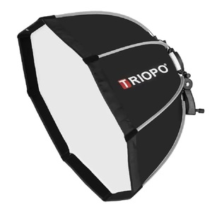 TRIOPO <span class=keywords><strong>KS120</strong></span> 120cm Pliable Octogone Softbox Support Montage Soft Box Poignée pour Godox Yongnuo Speedlite Flash Light - Product Image 1
