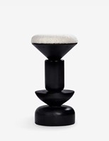 Tabouret de bar moderne de style nordique de haute qualité, tabouret de bar en bois et tissu, pour salon, pour utilisation en boîte de nuit