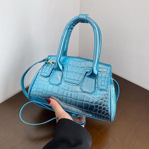 Bolso de mano de color dorado y rosa para mujer, bolso de mano <span class=keywords><strong>juvenil</strong></span>, de lujo, barato, nuevo diseño - Product Image 3