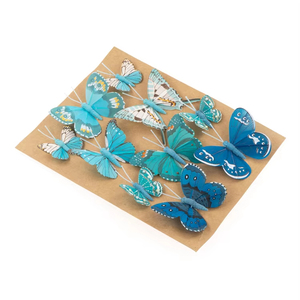 Venta al por mayor <span class=keywords><strong>de</strong></span> decoraciones <span class=keywords><strong>para</strong></span> bodas y habitaciones <span class=keywords><strong>de</strong></span> 5cm y 8cm mariposas <span class=keywords><strong>de</strong></span> plumas coloridas decoración perfecta <span class=keywords><strong>para</strong></span> fiestas y eventos - Product Image 1