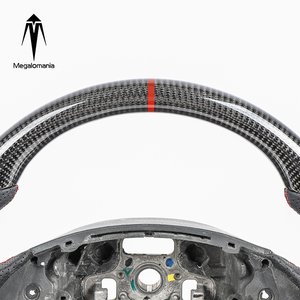 Volant sport en fibre de carbone adapté à la Chevrolet <span class=keywords><strong>CORVETTE</strong></span> C7 <span class=keywords><strong>2014</strong></span>+ - Product Image 3