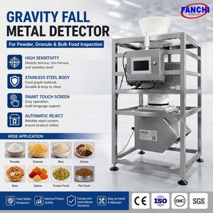 Détecteur de métaux à chute gravitaire de qualité alimentaire avec système d'éjection pour poudres et matériaux en vrac FA-MD-P Détecteur de métaux à chute gravitaire FA-M - Product Image 1