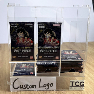 Distributore TCG Pokémon a <span class=keywords><strong>3</strong></span> Scomparti, Custodia in Acrilico di Alta Qualità, Facile Accesso per Pacchetti Booster di Carte Collezionabili - Product Image 5
