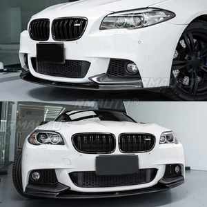 Divisor de Parachoques Delantero de Fibra de Carbono Real para BMW F10 Serie 5 535i 528i M Sport Sedán 2011-2016 - Product Image 2