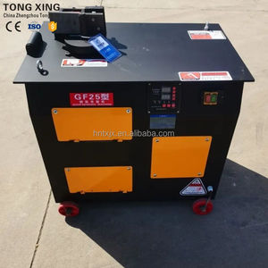 <span class=keywords><strong>Machine</strong></span> de <span class=keywords><strong>cintrage</strong></span> automatique TONGXING 4-28 mm GF25 type 3 kW pour barres d'armature et acier rond, utilisée sur les chantiers de construction - Product Image 1