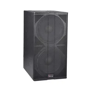 DJ stage super bass desain box dual 18 inch subwoofer 18 inch 6000 W pa luidspreker