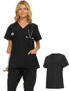 Blouse de laboratoire unisexe personnalisée en coton et polyester tricoté blanc, à manches longues, pour médecins, vêtements d'hiver pour laboratoire et hôpital - Product Image 1