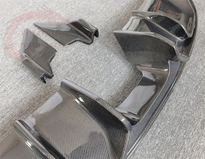 Kit de carrocería de fibra de carbono de alta calidad para <span class=keywords><strong>Jaguar</strong></span> F-<span class=keywords><strong>TYPE</strong></span>, difusor trasero estilo C modificado, parachoques trasero - Product Image 6