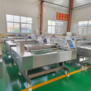 Agents <span class=keywords><strong>de</strong></span> <span class=keywords><strong>recrutement</strong></span> fruits <span class=keywords><strong>de</strong></span> mer fruits <span class=keywords><strong>de</strong></span> mer viande légume grain saucisse inclinable Type <span class=keywords><strong>de</strong></span> ceinture rotative continue Machine d'emballage sous vide - Product Image 4