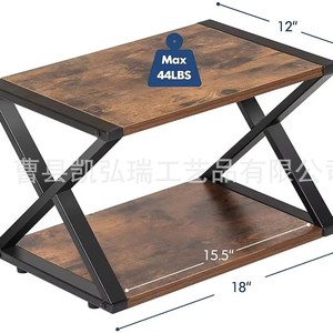 Simple Multifunctional Printer <b>Shelf</b> Living Room Bookshelf X-Shaped Floor Stand <b>Desktop</b> Simple Storage Rack - Product Image 5