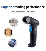 Scanner à plat sans fil USB avec récepteur U-Shield et scanner portable - En stock