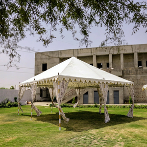 Indian Wedding Theme Modern Style <b>Lightweight</b> Marquee Tent Decor Colorful <b>Iron</b> Customized Size Outdoor Parties SHREE SIDHI - Product Image 1