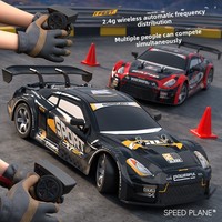 Voiture télécommandée CJH Drift, jouet de course haute vitesse professionnel pour enfants, modèle de voiture de sport de simulation pour adultes et garçons GTR