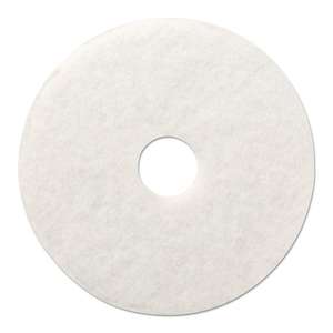 Boardwalk 20\" Diamond <b>Polishing</b> and Buffing <b>Pads</b> White for Wet <b>Polishing</b> of Marble and Granite-5/Pack OEM Supported - Product Image 2