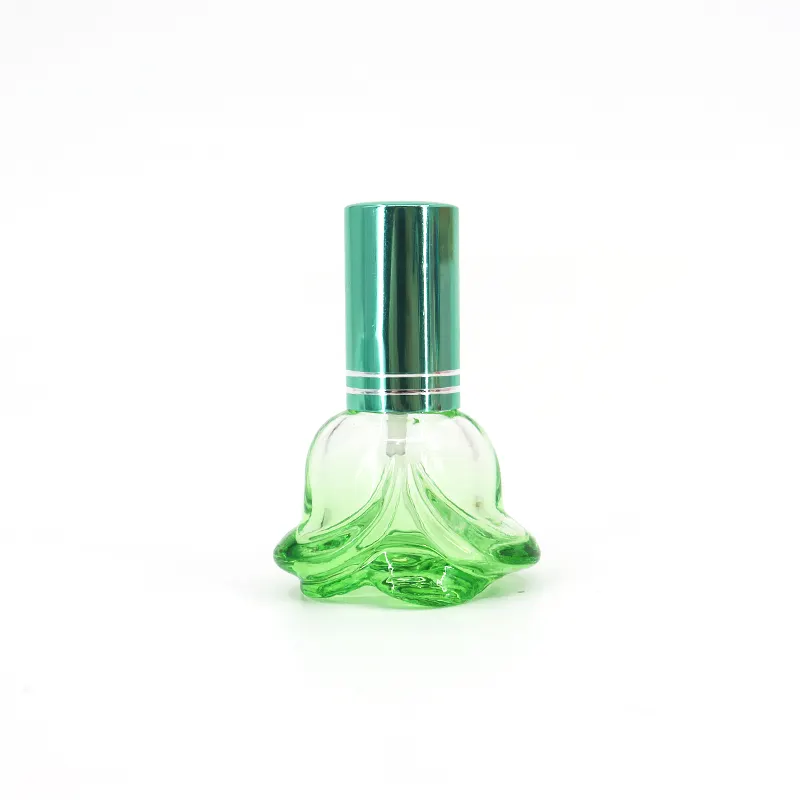 Luxury Fashion Ladies Perfume Bottle Fragrance Parfum Packing Flower Shape 5ml Mini Travel Portable Refill Glass Perfume Bottles