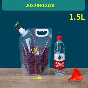 Ustom 5L ranranransparent Plastic lastic iquid ackackaging ttand P ucuction oozzle Ouch Pout AG For ICE ND - Product Image 4