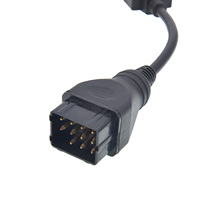 OBD OBD2 16Pin à OBD1 12 Pin Connecteur Adaptateur Câble de Diagnostic pour Renault Camion
