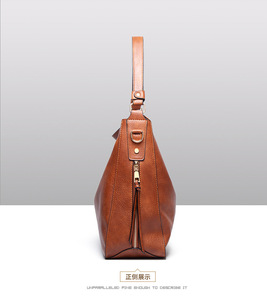Mifaktory Lady Single Strap Waterproof PU Leather <b>Medium</b> Messenger Tote Crossbody <b>Handbag</b> Luxury Designer Clutch for Women - Product Image 6