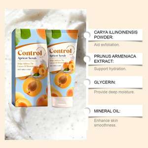 Exfoliante Facial Almond Glow 100g, Marca Privada OEM, Semilla de Albaricoque, Aloe, Exfolia, Hidrata, Rellena, Vegano - Product Image 5