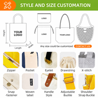 Sacs fourre-tout en toile réutilisables en gros, sacs de courses personnalisés avec logo, sacs promotionnels en coton écologiques en vrac pour l'épicerie