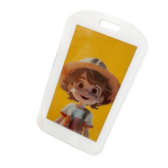 Office Electronic Employee Name Card 4 Colors E Ink Smart Work Badge NFC Epaper Display Digital Name Tag with Free Android App