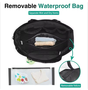 <span class=keywords><strong>Sac</strong></span> à langer personnalisé grand format pour <span class=keywords><strong>maman</strong></span>, <span class=keywords><strong>sac</strong></span> de voyage et d'hôpital à bandoulière, pratique pour l'usage quotidien de <span class=keywords><strong>maman</strong></span>, <span class=keywords><strong>sac</strong></span> pour bébé - Product Image 2