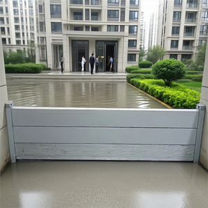 Barrera de Control de Inundaciones Portátil de Aluminio - Uso Doméstico, Fácil de Instalar, Diseño Desmontable - Product Image 5