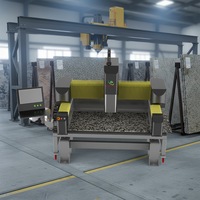 Machine de découpe CNC personnalisée pour comptoirs de cuisine, pour le travail des dalles de marbre et de granit