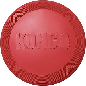 Kong Flyer-Đồ chơi chó cứng-Chó đĩa bay cao su bền-Đồ chơi ngoài trời để lấy-Đồ chơi đuổi chó