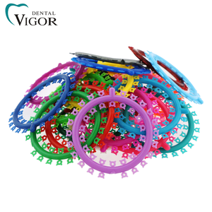 Matériel orthodontique dentaire coloré pour appareils dentaires, anneaux en O, type rond pour enfants, attaches dentaires de dessin animé - Product Image 4
