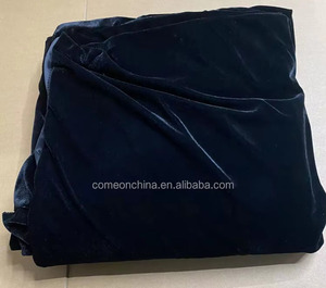 Housse de protection pour piano de concert en velours doux, décorée de motifs triangulaires, anti-poussière, lavable - Product Image 4