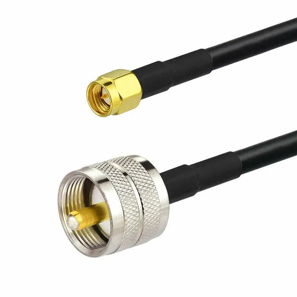 Factory supply RF Wifi Antenna Coaxial Extension Cables lmr400 lmr600 Coaxial cable with N Type male to RP male Connector