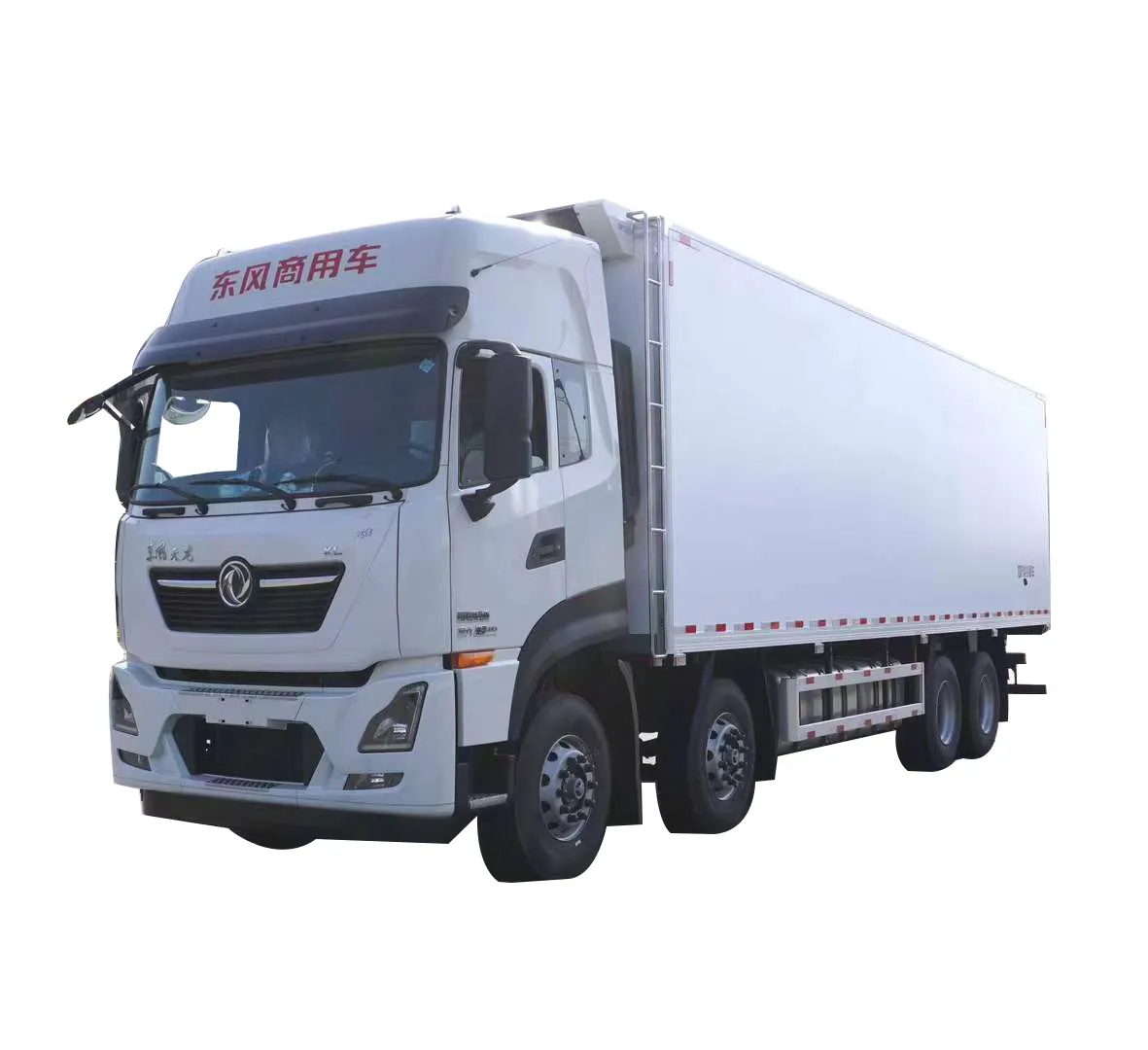 Camión pesado personalizado 9X6 caja congeladora transporte de frutas y verduras congeladas camión refrigerado