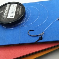 Pêche à la carpe en Fiber de carbone Ligne de leader principale Ronnie Rig Leaf Rig Euro Carp Fishing Bead Zig Rig Bottom Bait