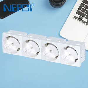 Norme EUROPÉENNE Allemand Schuko <span class=keywords><strong>Prise</strong></span> 16 A 250 V Série <span class=keywords><strong>prise</strong></span> de courant murale inviolable 45*45mm blanc - Product Image 5