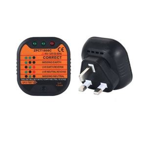 Testeur de Prise Européenne (UK) Portable, Instrument de Sécurité Simple, en Polyester Tressé Robuste pour Maison et Bureau - Product Image 3