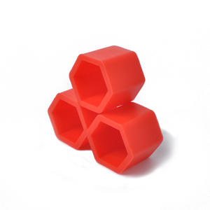 17/19/21 مللي متر السيارات عجلة صامولة عروة واقية مركبة محور عجلات يغطي سيليكون سيارة عجلة الجوز غطاء المسمار - Product Image 4