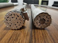 Cable de Aluminio Reforzado con Acero para Uso Industrial en Plantas de Energía