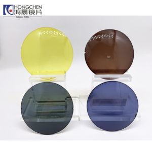 HONGCHEN, usine avec 37 ans d'expérience et <span class=keywords><strong>2000</strong></span> employés, <span class=keywords><strong>lentilles</strong></span> optiques pour lunettes avec revêtement EMI HMC teinté <span class=keywords><strong>couleur</strong></span> soleil 1.56 - Product Image 4