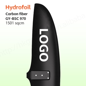 Nuevo alerón delantero de carbono GY910 para deportes acuáticos Base de mástil integrada 76-90 cm lámina de surf bomba de tabla de lámina de surf - Product Image 4